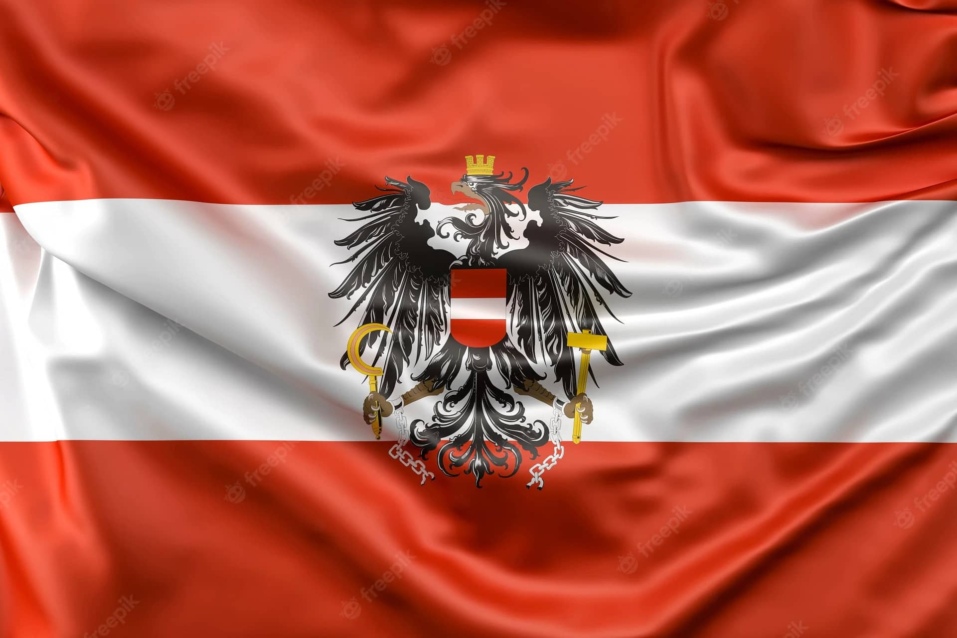 bandeira-da-austria-com-bandeira_1401-61
